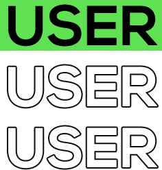 user